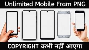 How To Download Best Mobile Frame For Video Editing | Mobile Frame PNG Kaha Se Download Kare