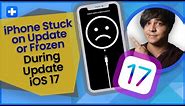 How To Fix iPhone Stuck On Updating iOS 17？