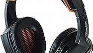 X Rocker, 5178001, XH3 Headset with Microphone, 8.66 x 3.74 x 9.45, Black/Orange