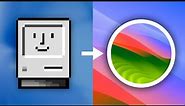 Evolution of Apple macOS (1984 - present)