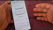 Samsung Galaxy A51 phone- change navigation bar