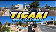 TIGAKI Walking Tour - Kos - Greece (4k)