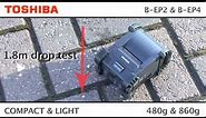 Toshiba's B-EP2 and B-EP4 portable thermal barcode printers