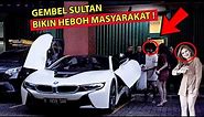 GEMBEL JELEK DI JEMPUT SAMA ISTRI S3XY PAKE SPORT CAR BMW i8 !!!