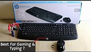Unboxing & Review Of HP Wireless MULTIMEDIA Keyboard & Mouse | Best Budget Gaming Wireless Keyboard.
