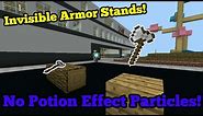 ✔How to Make an Armor Stand Invisible///4 Tricks! |Minecraft PE