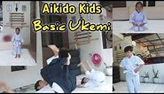 Aikido Kids Lessons | Basic Ukemi (Rolling and Falling exercises) #aikido
