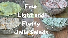 4 Light and Fluffy Jello Salads