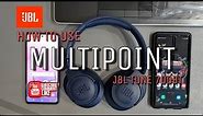 How to use Multipoint - JBL TUNE700BT Headset