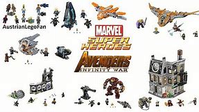 Lego Avengers Infinity War Compilation of all Sets - Lego Speed Build Review