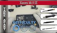 How to disassemble 📱 Xiaomi Mi 8 SE Take apart Tutorial
