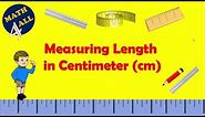 Measuring Length in Centimeters Using Ruler - Math 4 all