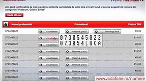 Cum sa iti personalizezi numarul de telefon - Vodafone