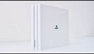 White PS4 Pro Unboxing