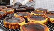 Spanish Basque Cheesecake Making