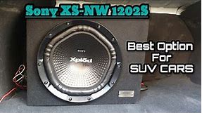 Sony XS-NW 1202s box subwoofer review