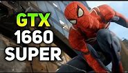 Marvel's Spider-Man on GTX 1660 SUPER