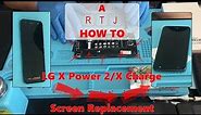 X Charge Replace Screen LG X Power 2 M320 SP320 M322 X320 Screen Replacement LCD Digitizer & Glass!
