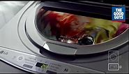 The new LG TwinWash Dual Washer, now Available at The Good Guys