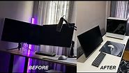My DREAM SETUP Transformation!! AESTHETIC, CLEANEST [ 4K 60 FPS ]