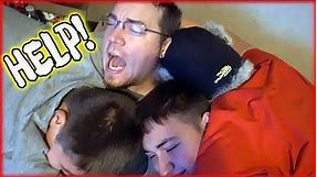 KIDS TROLL DAD ALL DAY! (FamilyOFive Re-Upload)