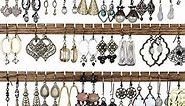 DIY Earring Holder, Wood Earring Slats for Studs, Wall Hanging Jewelry Ideas