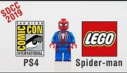 LEGO SDCC 2019 PS4 Spider-man minifigure review