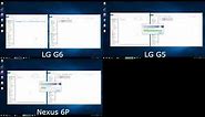 LG G6 - USB 3.1 속도 테스트 | G6 vs G5 vs Nexus 6P