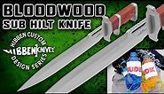 BUDK: Gil Hibben's exceptional Bloodwood Sub Hilt Knife!