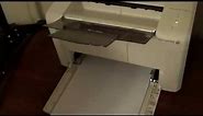 Fuji Xerox DocuPrint P205 b: Testing Printer Quality and Speed