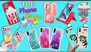 100 Amazing DIY Phone Case Life Hacks! Phone DIY Projects Easy and Cheap