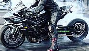 The Punisher - H2 Kawasaki Ninja - drag racing