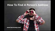 People Search | How To Find Someone's Address Online
