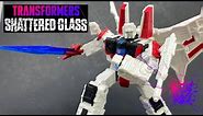 Transformers SHATTERED GLASS Voyager Class STARSCREAM Review