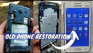 how to restore samsung galaxy core 2 SM-G355 | Old phone restoration |Restoration video