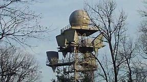 Old AT&T Long Lines microwave tower