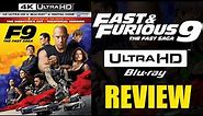 CRAZINESS! Fast & Furious 9 The Fast Saga 4K Blu-ray Review