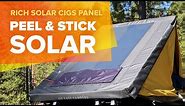 Best solar panels to mount on a GFC Superlight RTT - Rich Solar 80w CIGS Panel