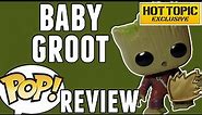 BABY GROOT - Hot Topic Exclusive (GotG Volume 2) | Funko Pop! Review