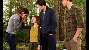 Renesmee in Breaking Dawn Part 2 with Rob and Kristen - First Photos!