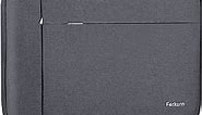 Ferkurn Laptop Case Bag Chromebook Case Sleeve for MacBook Air/Pro, Dell Inspiron, ASUS Zenbook, HP Pavilion, Lenovo IdeaPad, Samsung Chromebook, Acer, Computer Carrying Bag Cover, Grey, 15.6 Inch