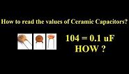 How to read the values of Ceramic Capacitors?