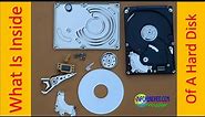 What is inside of Hard Disk/ hard drive