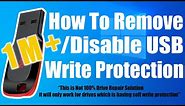 How To Remove / Disable USB Write Protection