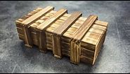 Wooden Secret Magic Gift box with hidden compartments