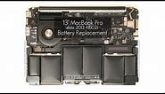 13" MacBook Pro (late 2013 A1502) Battery (A1493) Replacement