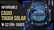 Affordable Casio Tough Solar | W-S210H-1AVEG