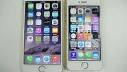 iPhone 6 VS Phone 5S Comparison and SPEED TEST