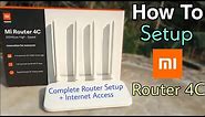 How To Setup Mi Router 4C Using Mobile/PC? Step By Step Easy Procedure - Online Tech Guru [Hindi]