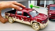 Unboxing of Mini Chevrolet Silverado 2018 Diecast Model | Ford Raptor | Off-Roading | Chevy Mall